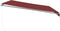 vidaXL - Luifel - handmatig - uittrekbaar - met - LED - 500x350 - cm - bordeauxrood