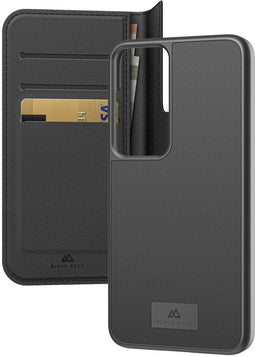 BlackRock Galaxy A54 5G - 2in1 Wallet Case - Hoogwaardig leer - Zwart
