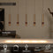 Lucide MARGARY - Hanglamp - LED Dimbaar 5x4,2W 2700K - Koffie