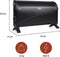 Eden ED-7008 - Convectorkachel - 1500 Watt - Regelbare thermostaat - Zwart