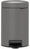 Brabantia NewIcon Prullenbak - 3 liter - Mineral Concrete Grey