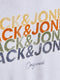 JACK&JONES ORIGINALS JORBRADY TEE - T-shirt korte mouw - 3-pack met logo print - Blauw Groen Wit (3-pack)