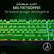 Razer BlackWidow V4 X - Mechanisch Gamingtoetsenbord - Razer Green switches met RGB - Groen Minecraft Edition