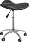 vidaXL - Eetkamerstoelen - draaibaar - 2 - st - kunstleer - zwart