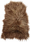 vidaXL - Stoelhoes - IJslander - schapenvacht - 70x110 - cm - bruin