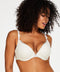Hunkemöller Maya - Push-up BH - Beugel met kant - Wit - Maat D75