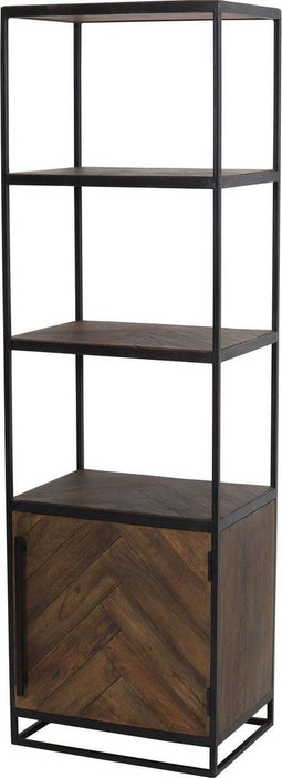 Light & Living Kast CHISA hout zwart 180 x 55 x 40
