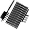 vidaXL - Grondboor - 100 - mm - met - 9 - m - verlengstuk - Staal