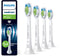 Philips Sonicare Optimal White W2 - Opzetborstels voor Elektrische Tandenborstel - Wittere tanden - Wit (4 stuks)