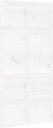 vidaXL - Schuifdeur - 100x1,8x214 - cm - massief - grenenhout - wit