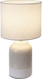 Pauleen Sandy Glow - LED-tafellamp E14 max. 20W - Keramiek Beige Wit