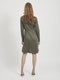 VILA VIJUNER LS DRESS - Jurk met aansnoer taille - M