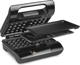 Nova Multi Sandwich Grill Compact Pro - Contactgrill - 700 Watt - 6 Verwisselbare Platen - RVS