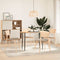 vidaXL - Tafelblad - 120x60x2 - cm - ovaal - massief - eikenhout