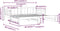 vidaXL - Slaapbank - uitschuifbaar - massief - grenenhout - 2x(90x190) - cm
