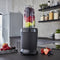 Swan Stealth Personal Blender – Mixt Groente, Fruit, Noten, ijs & Meer – Vaatwasserbestendig – Mat Zwart