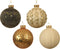 Kerstbal glas d8cm wolwit