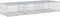 vidaXL - Schanskorf - 300x100x50 - cm - gegalvaniseerd - ijzer - zilverkleurig