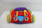 Playgro Comfy Car - Pluchen zitkussen Baby - Activiteitenkussen met geluid - Rood