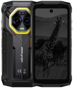 Ulefone Armor Mini 20 - Smartphone - 8 GB RAM - 256 GB - 50 MP - Zwart