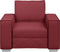vidaXL - Fauteuil - Wijnrood - 59 - cm - Kunstleer