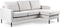 Furntastik 3 zits bank CL L+R, stof Valente, V920 naturel