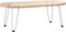 vidaXL - Haarspeld - tafelpoten - 4 - st - 30 - cm - massief - staal - wit
