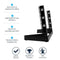 Startech.com RK8OD - 8U Desktop Rack - 2-Post Open Frame Rack