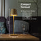 BREND BR-2228 - Draadloze Tafellamp - Dimbaar met 3 Lichtstanden - Wit