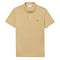Lacoste Slim Fit Polo Shirt - Korte Mouw - 100% Katoen - Beige - Maat XS