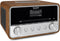 Technisat DIGITRADIO 586 - DAB+/FM/Internetradio met CD-speler en Bluetooth - Walnoot/zilver