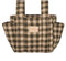 Nobodinoz Hyde Park Kinderwagen organizer 42x22x12cm - Green Checks