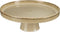 Mica Decorations Racco - Taartplateau - H11 x Ø28 cm - Steengoed - Beige