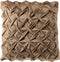 Dutch Decor MIRA - Kussenhoes 45x45 cm - Irish Cream - beige - bruin - met rits - zonder binnenkussen