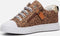 Shoesme Meisjes Sneaker - SHM - Luipaardprint - Bruin