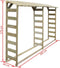 vidaXL - Haardhoutopslag - dubbel - 300x44x176 - cm - geïmpregneerd - grenenhout