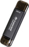 Transcend ESD310 - Externe SSD 256GB - USB-A 3.2 Gen 2 en USB-C - Zwart