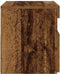 vidaXL - Nachtkastje - met - LED - 60x35x40 - cm - bewerkt - hout - oud - hout
