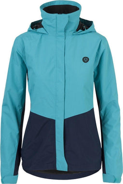 AGU Section Regenjas Essential - Dames - Waterdicht Poray 5000 - Blauw - XS