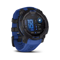 Garmin Instinct 3 - Smartwatch - AMOLED 1,2" - Zwart/Blauw