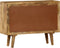 vidaXL - Dressoir - 90x30x69 - cm - massief - mangohout