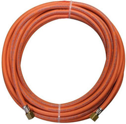 Kemper gasslang - 5 meter - rubber - incl. 3/8 koppelingen