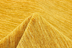 MOMO Rugs Panorama Uni Gold Vloerkleed - 250x300 - Rechthoek - Laagpolig Tapijt - Modern - Geel