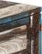 vidaXL - Wandtafel - vintage - stijl - 118x30x80 - cm - massief - hout