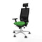 Bureaustoel met hoofdsteun Piqueras y Crespo 3D026G1 Groen