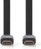 Nedis High Speed HDMI-Kabel - 4K@30Hz - 10.2 Gbps - 10 m - Zwart