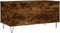 vidaXL - Salontafel - 90x44,5x45 - cm - bewerkt - hout - gerookt - eikenkleurig