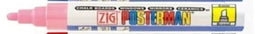 Posterman - weerbestendig krijtstift - roze - 2mm medium