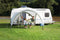Coleman Event Shelter M - Partytent 3 x 3 meter - Waterbestendig 1000 mm - Groen/grijs
