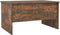 vidaXL - Salontafel - 80x50x42,5 - cm - bewerkt - hout - gerookt - eikenkleurig